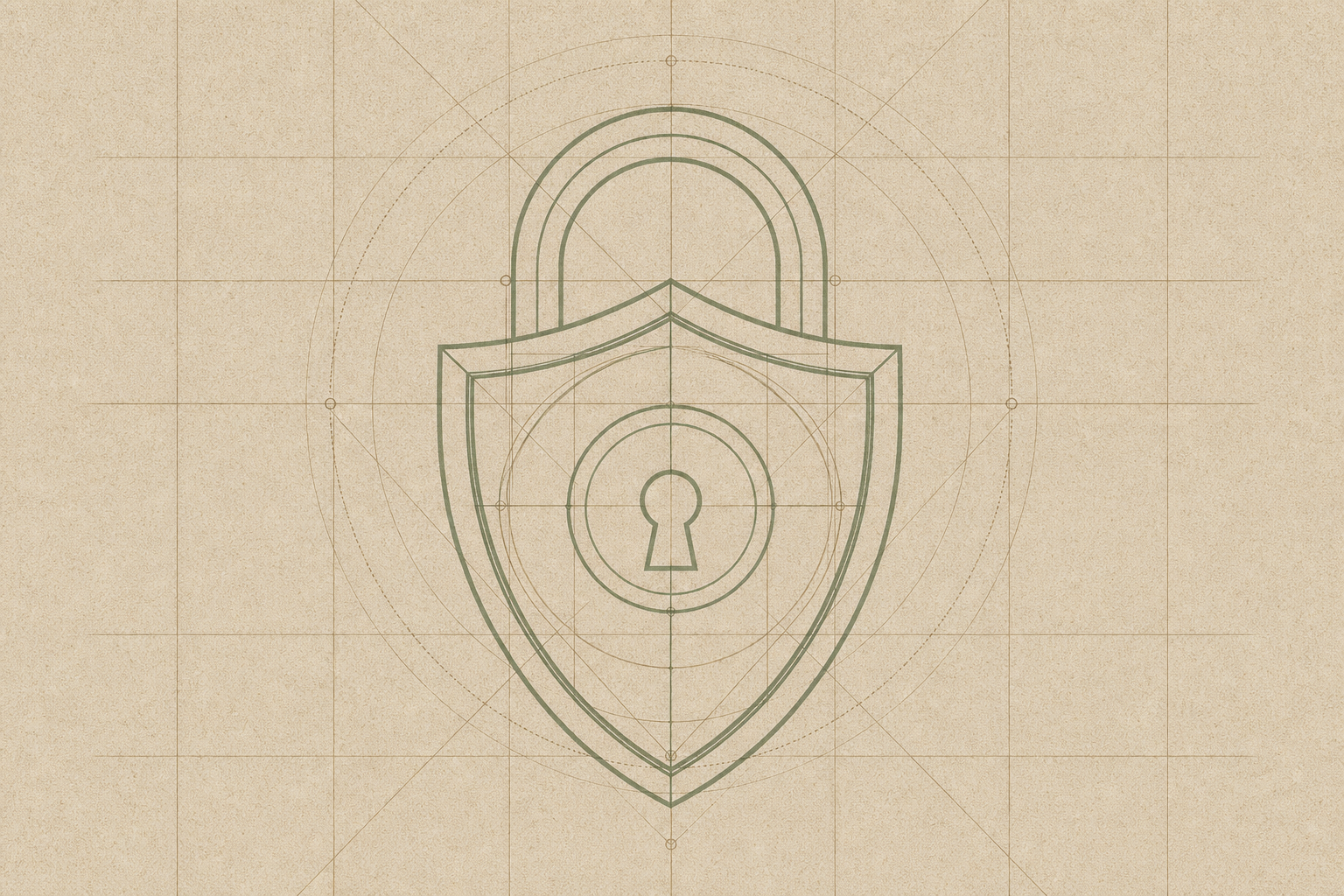 Abstract cookie policy illustration